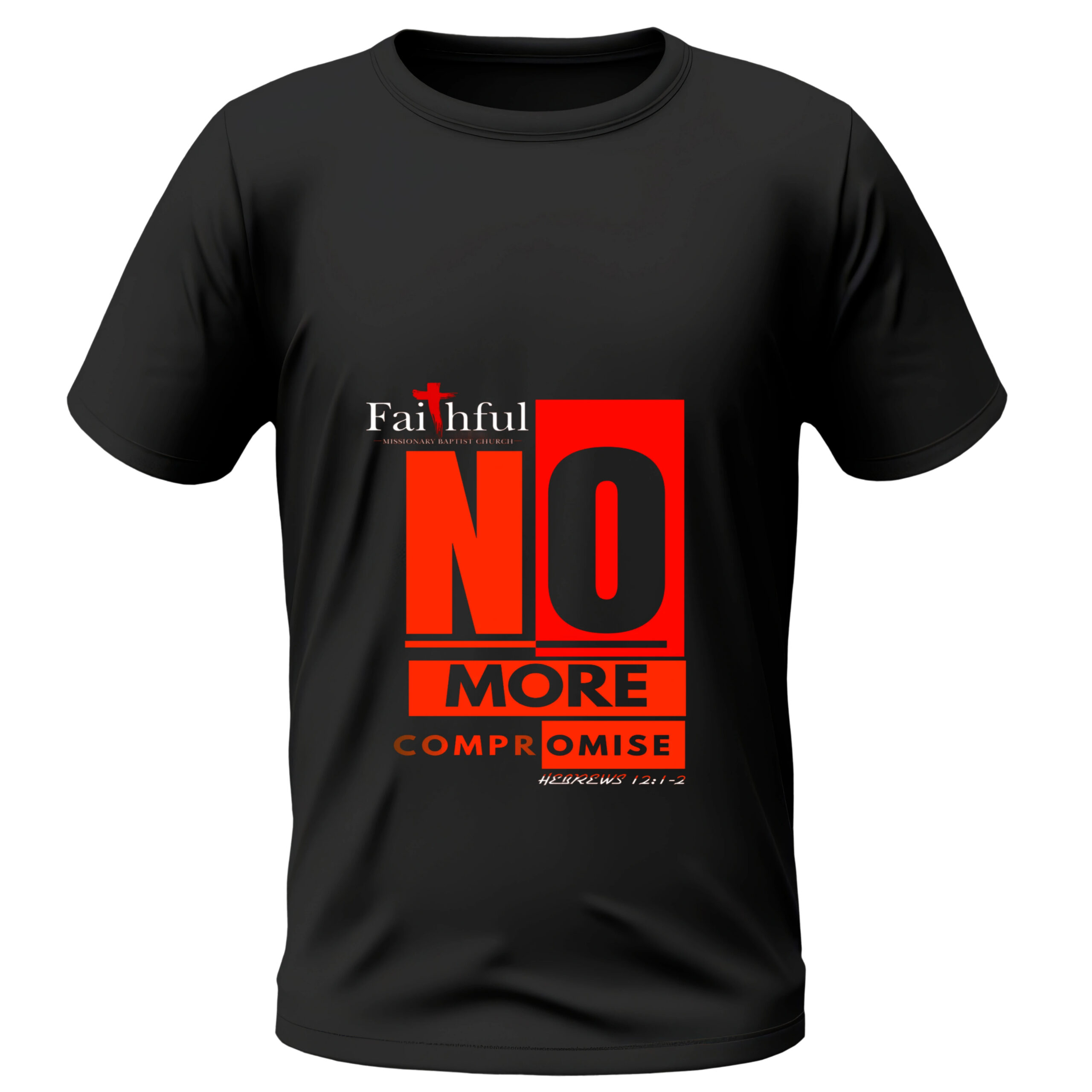 Box "No More Compromise" Shirt  (red)