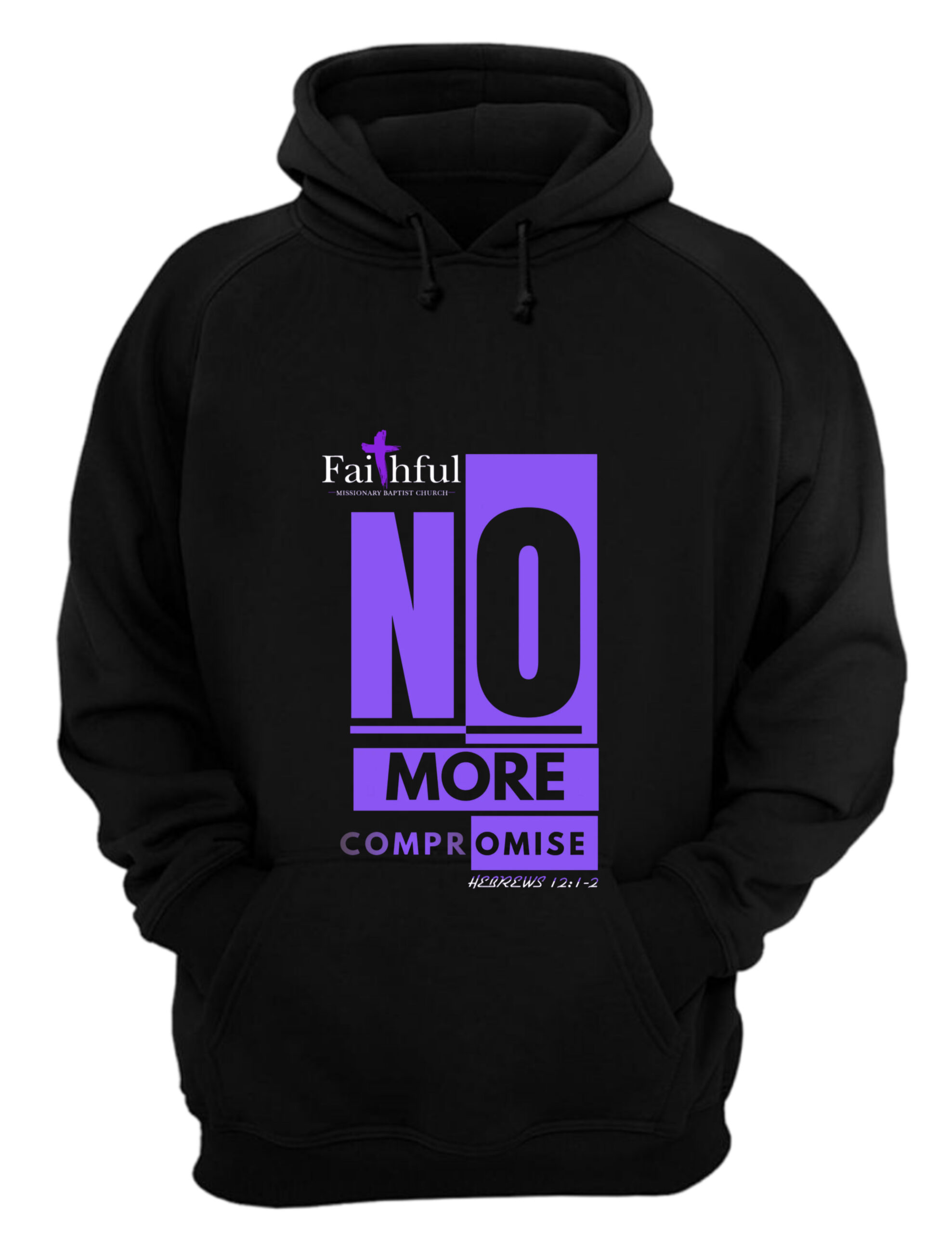 Box “No More Compromise” Sweatshirt (purple)